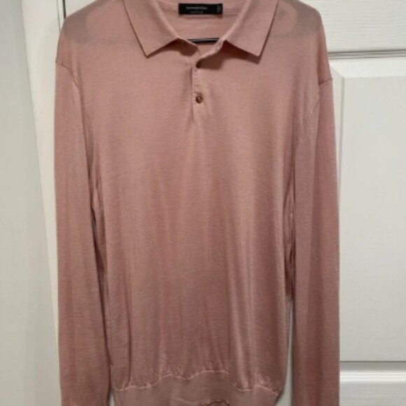 Ermenegido Zegna Cashseta Light Men’s Sweater Cashmere/Silk Made In Italy - Picture 1 of 6